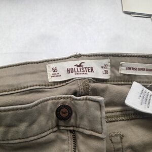 Hollister Tan Low Rise Jeans